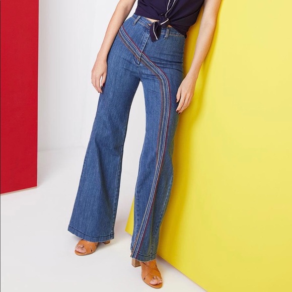 Modcloth Denim - ModCloth “Rainbow With Me” Jeans